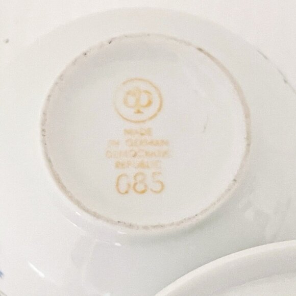 Colditz German Democratic Republic Sugar Bowl Vanity Trinket Box Porcelain CP - Picture 11 of 11